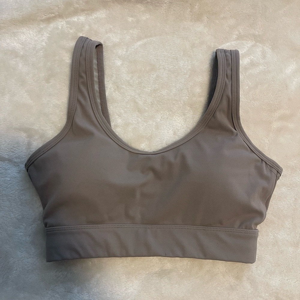 NVGTN Tan Sports Bra